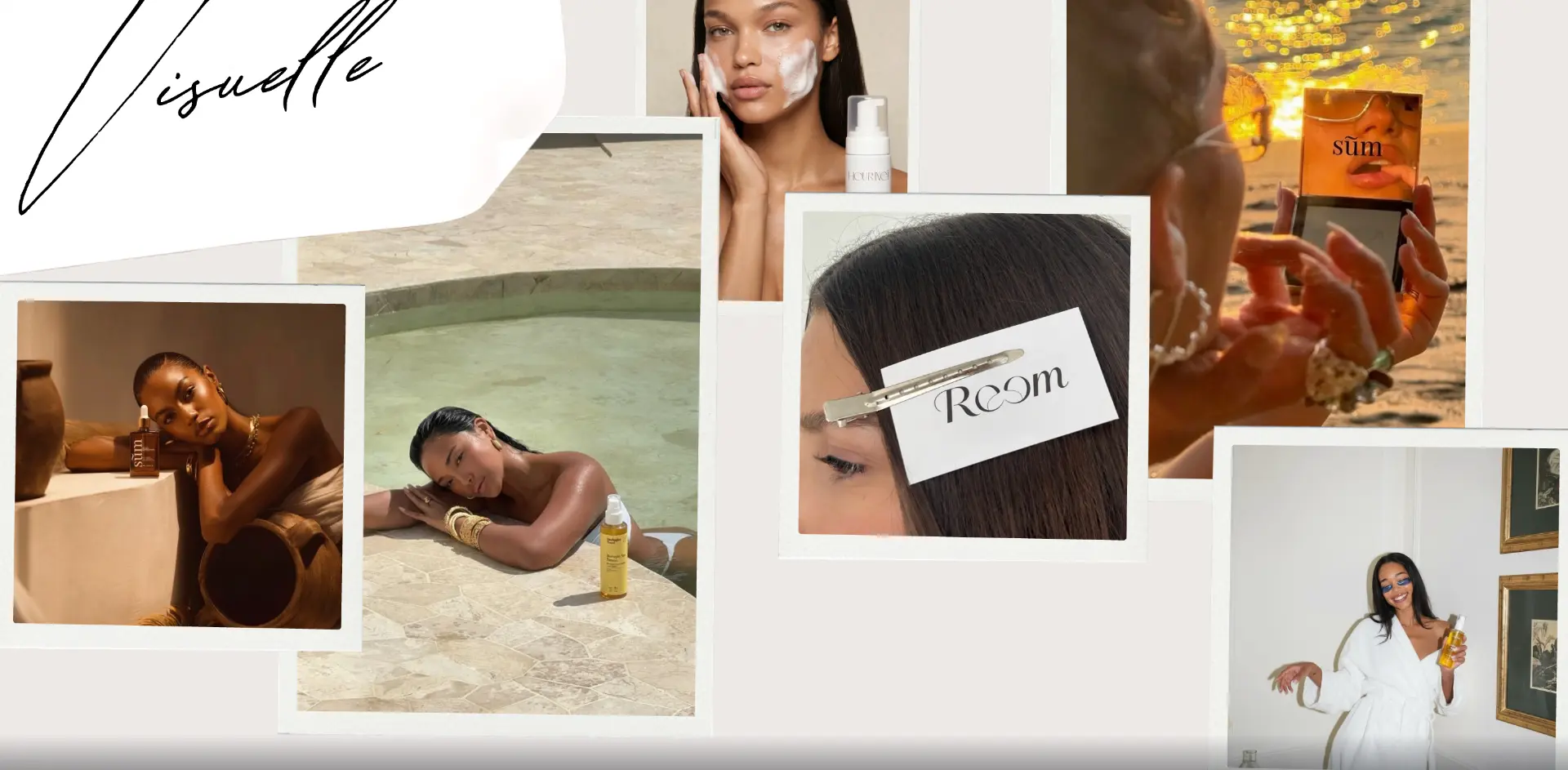 Visuels produits cosmétiques réalisés pour des marques de beauté