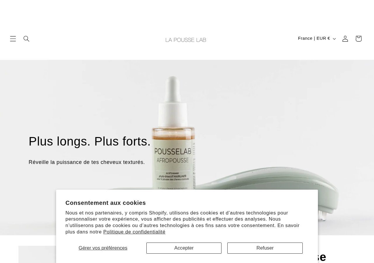 Aperçu du site lapousselab.com
